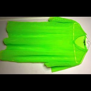 Brand new fashionova long net shirt dress!!